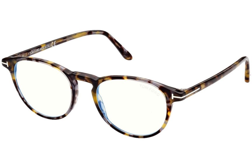 Brýle Tom Ford FT5803-B 055 Okrouhlé Havana