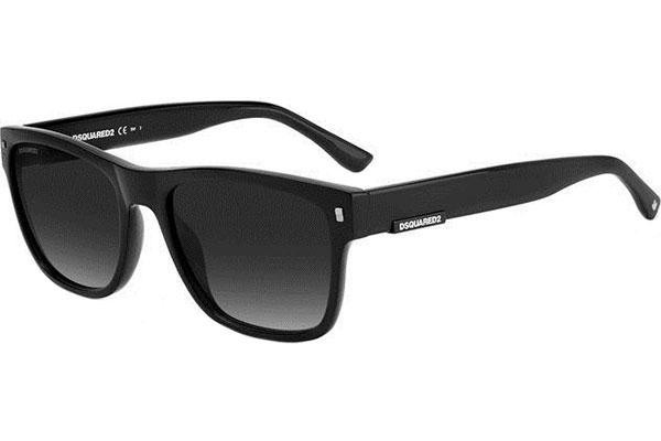 Sluneční brýle Dsquared2 D20004/S 807/9O Squared Černé