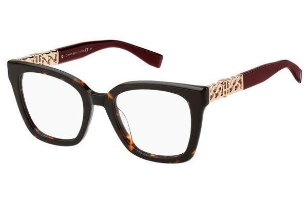 Brýle Tommy Hilfiger TH1906 0UC Cat Eye Havana