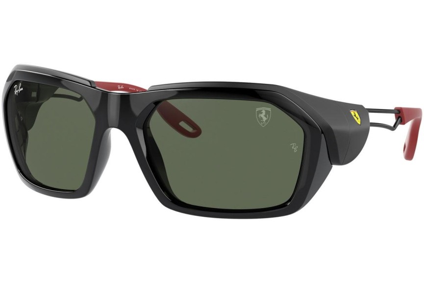 Sluneční brýle Ray-Ban RB4367M F65071 Obdélníkové Černé