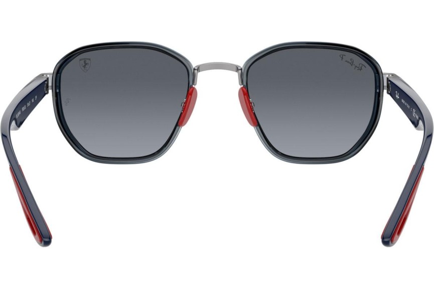 Sluneční brýle Ray-Ban Scuderia Ferrari Collection RB3674M F001J0 Polarized Squared Stříbrné