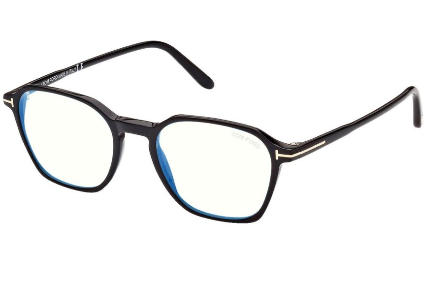 Brýle Tom Ford FT5804-B 001 Squared Černé