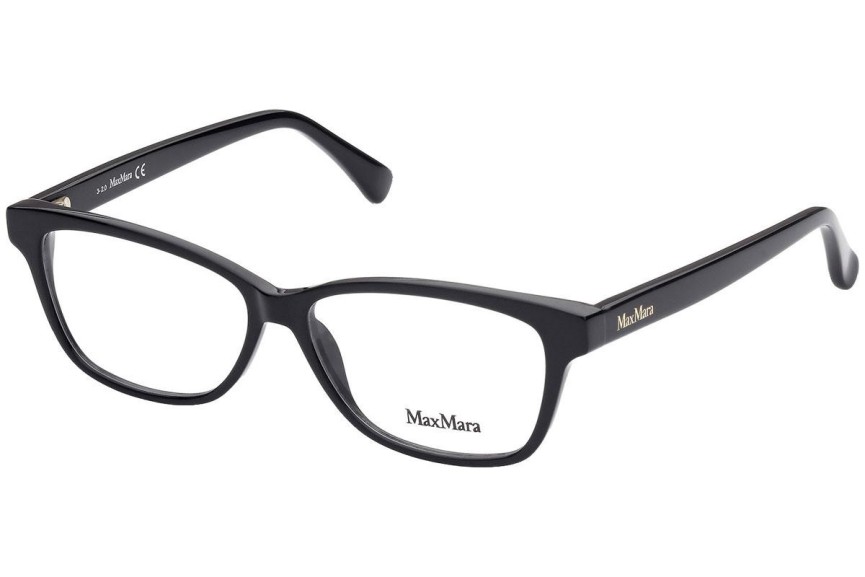 Brýle Max Mara MM5013 001 Obdélníkové Černé