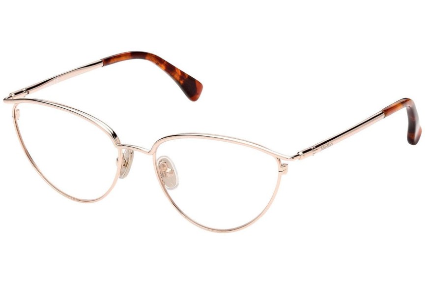 Brýle Max Mara MM5057 028 Cat Eye Zlaté