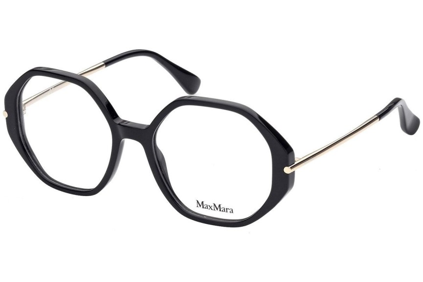 Brýle Max Mara MM5005 001 Okrouhlé Černé