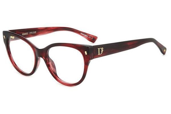 Brýle Dsquared2 D20069 573 Cat Eye Červené