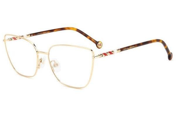 Brýle Carolina Herrera HER0098 J5G Cat Eye Zlaté