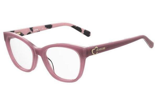 Brýle Love Moschino MOL598 Q5T Cat Eye Červené