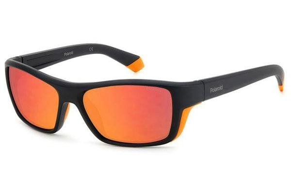 Sluneční brýle Polaroid PLD7046/S 2M5/OZ Polarized Obdélníkové Černé