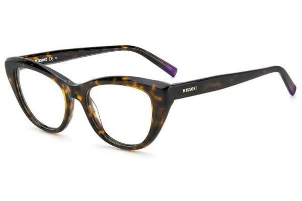 Brýle Missoni MIS0114 086 Cat Eye Havana