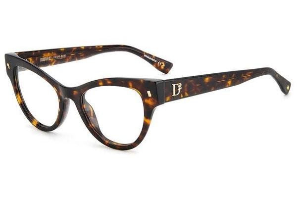 Brýle Dsquared2 D20070 086 Cat Eye Havana