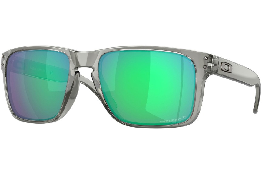 Sluneční brýle Oakley Holbrook XL OO9417-33 Polarized Squared Šedé