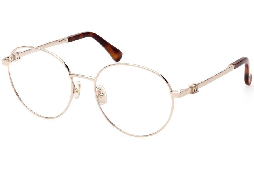 Brýle Max Mara MM5081 032 Okrouhlé Zlaté