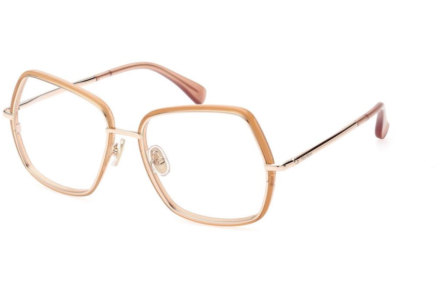 Brýle Max Mara MM5076 028 Squared Zlaté