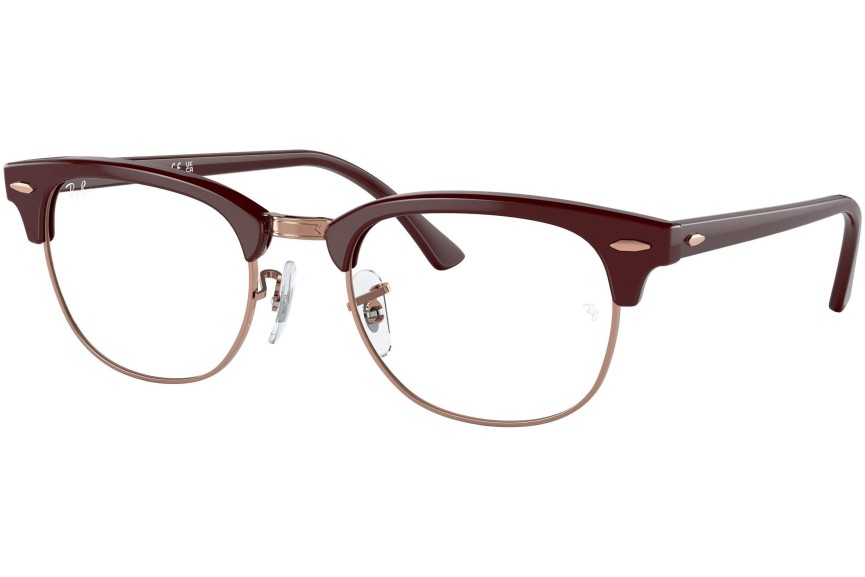 Brýle Ray-Ban Clubmaster RX5154 8230 Browline Červené