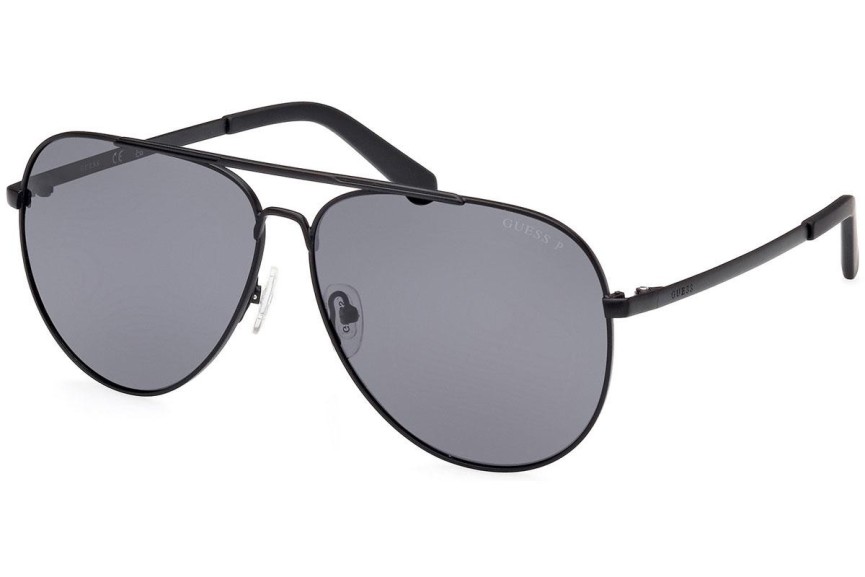 Sluneční brýle Guess GU00059 02D Polarized Pilot Černé