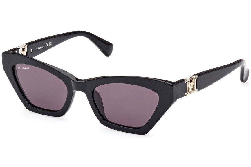 Sluneční brýle Max Mara MM0057 01A Cat Eye Černé