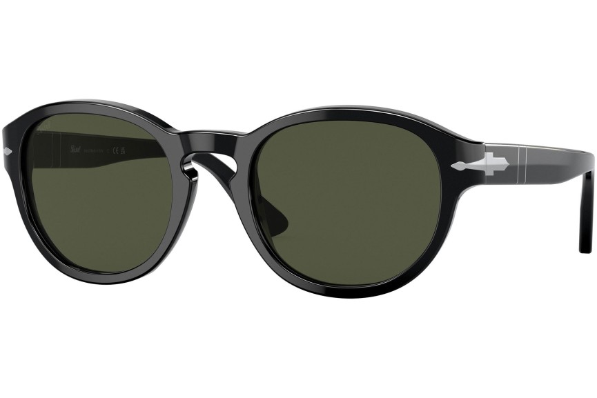 Sluneční brýle Persol PO3304S 95/31 Okrouhlé Černé