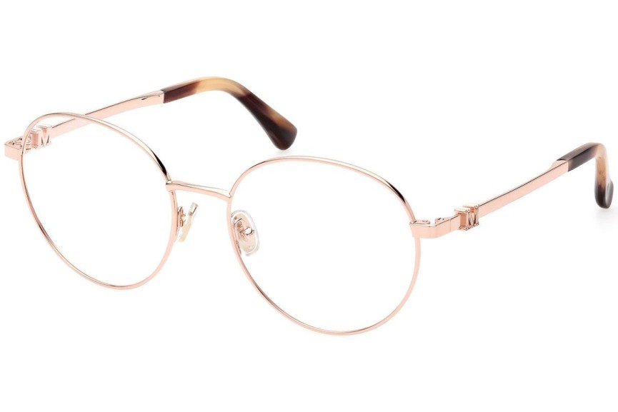 Brýle Max Mara MM5081 033 Okrouhlé Zlaté