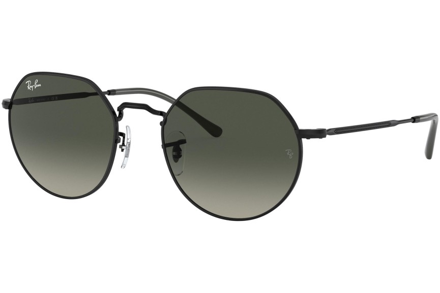 Sluneční brýle Ray-Ban Jack RB3565 002/71 Okrouhlé Černé