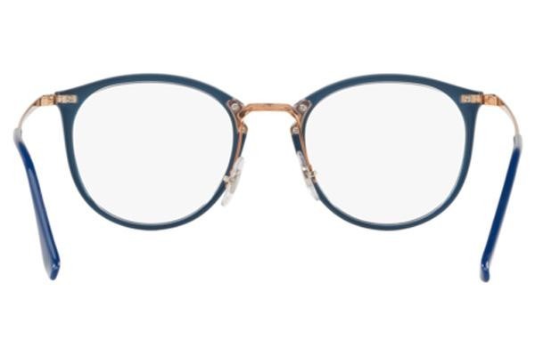 Brýle Ray-Ban RX7140 5853 Okrouhlé Modré