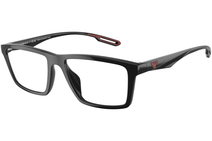 Brýle Emporio Armani EA4189U 50171W Obdélníkové Černé