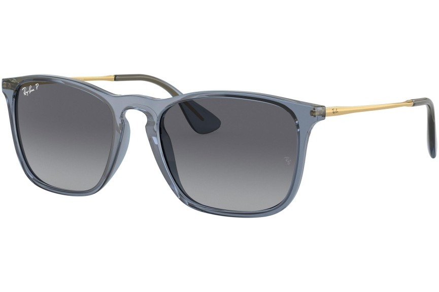 Sluneční brýle Ray-Ban Chris RB4187 6592T3 Polarized Squared Modré