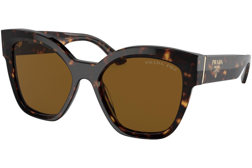 Sluneční brýle Prada PR17ZS 2AU5Y1 Polarized Squared Havana