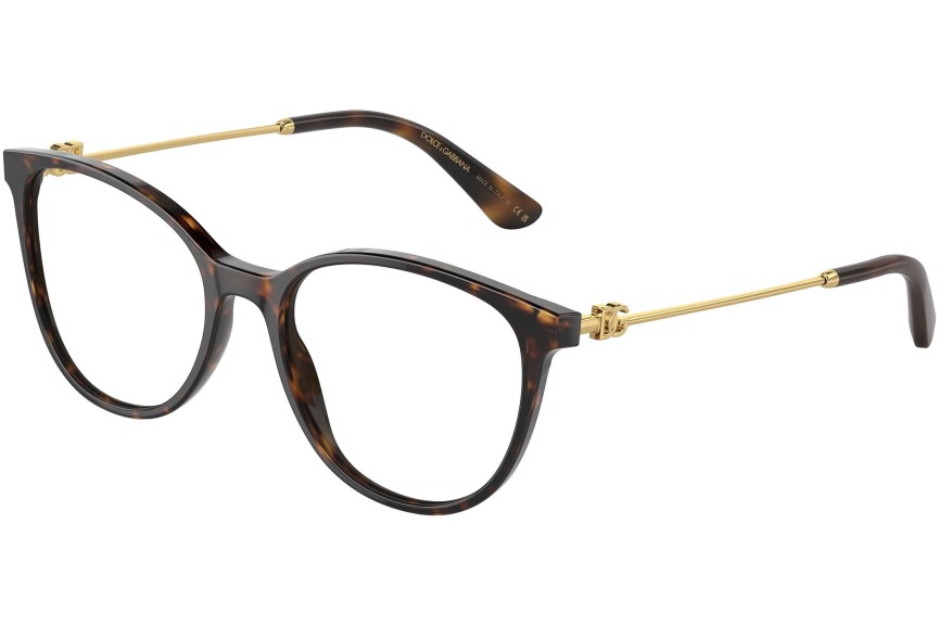 Brýle Dolce & Gabbana DG3363 502 Okrouhlé Havana