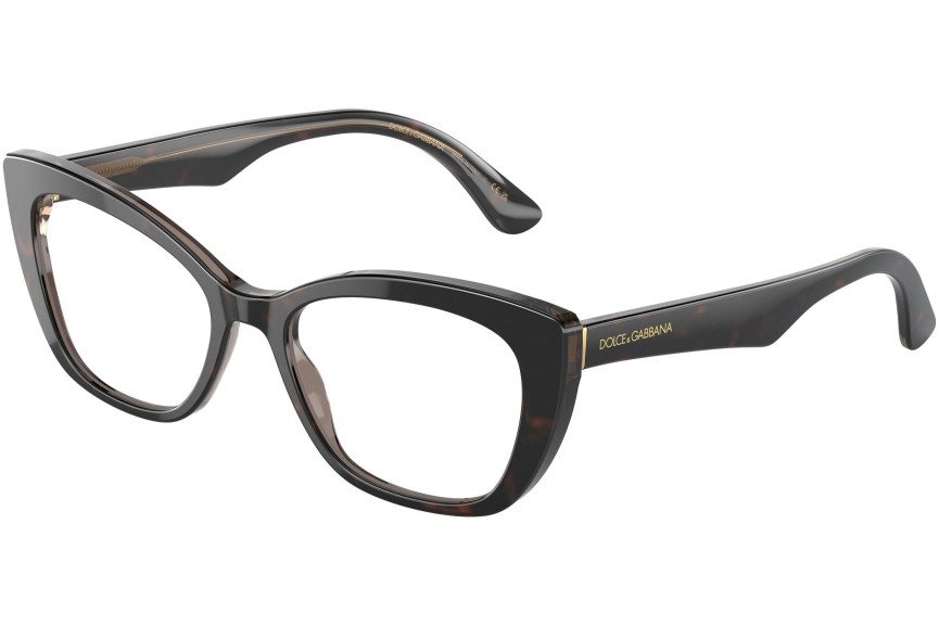 Brýle Dolce & Gabbana DG3360 3256 Cat Eye Havana