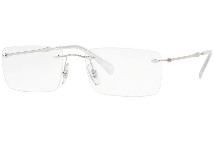 Brýle Ray-Ban RX8755 1002 Obdélníkové Stříbrné