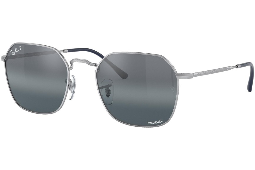 Sluneční brýle Ray-Ban Jim Chromance Collection RB3694 9242G6 Polarized Squared Stříbrné