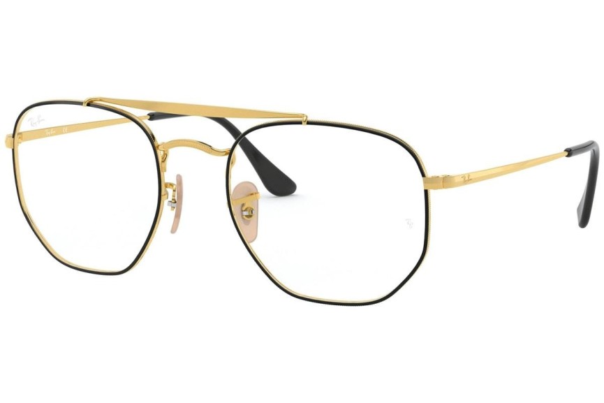 Brýle Ray-Ban The Marshal RX3648V 2946 Squared Černé