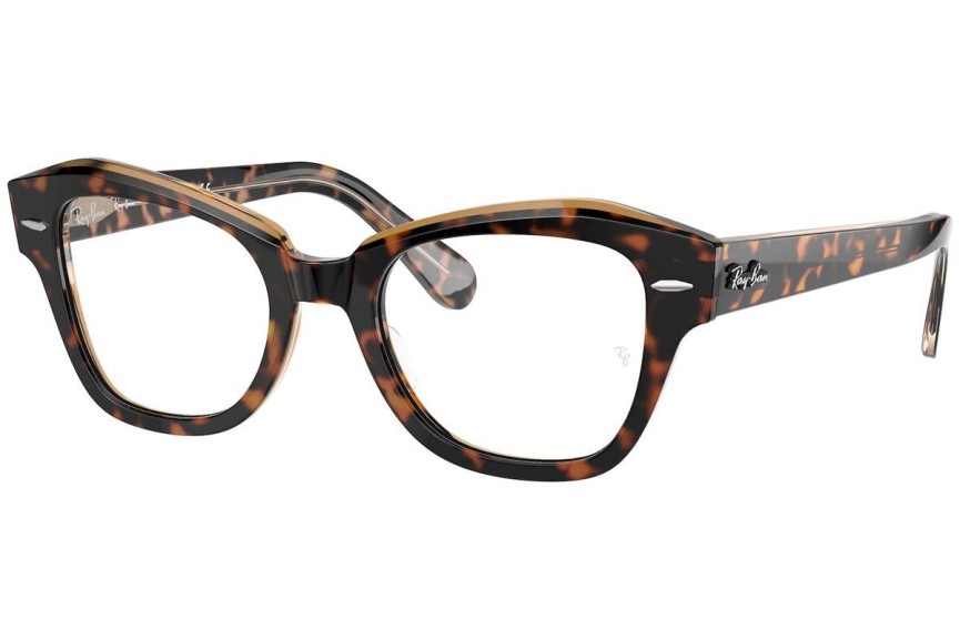 Brýle Ray-Ban State Street RX5486 5989 Cat Eye Havana