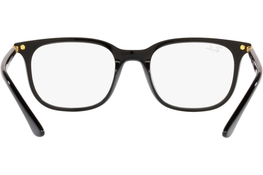 Brýle Ray-Ban RX7211 2000 Squared Černé