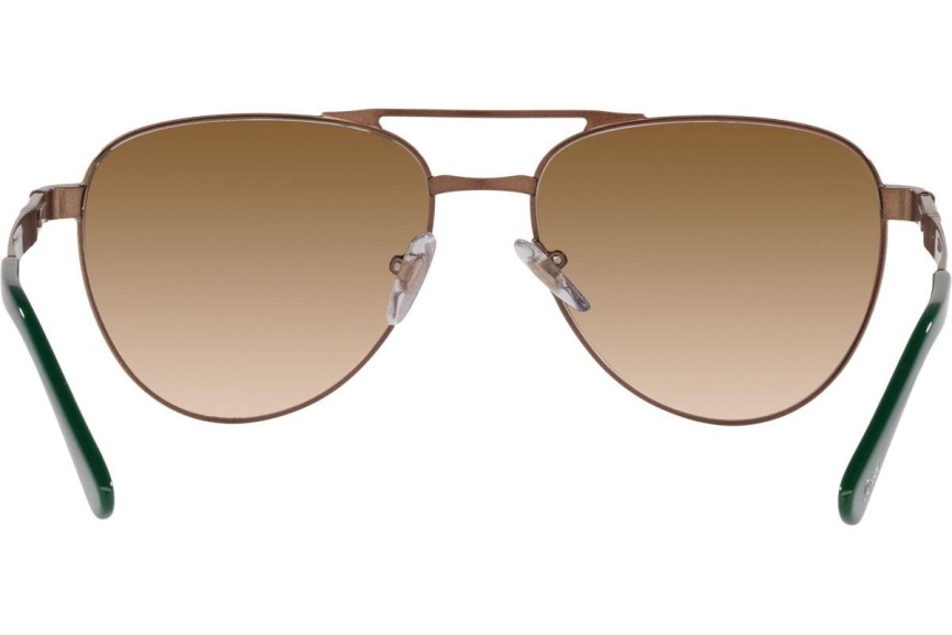 Sluneční brýle Persol PO1003S 112451 Pilot Hnědé