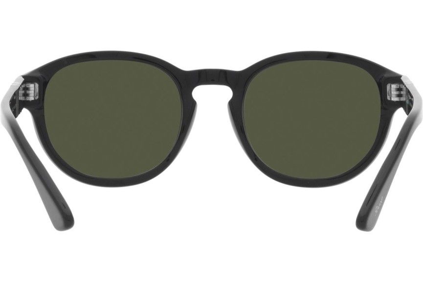 Sluneční brýle Persol PO3304S 95/31 Okrouhlé Černé