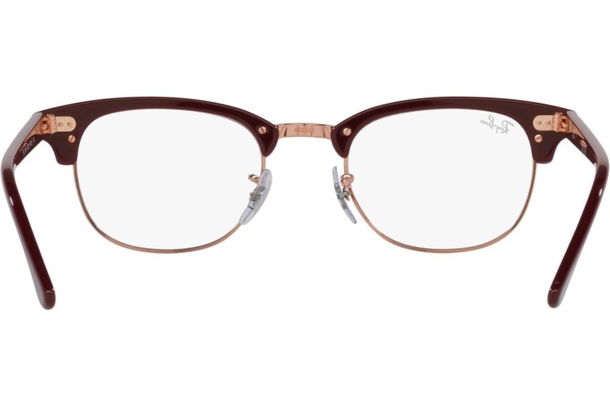 Brýle Ray-Ban Clubmaster RX5154 8230 Browline Červené