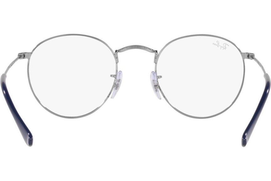 Brýle Ray-Ban Round Metal Classic RX3447V 2502 Okrouhlé Stříbrné