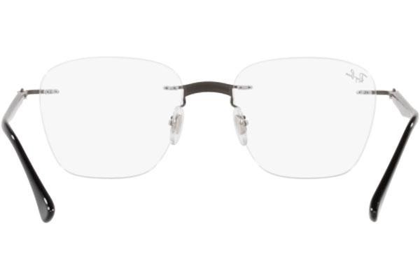 Brýle Ray-Ban RX8769 1128 Squared Šedé