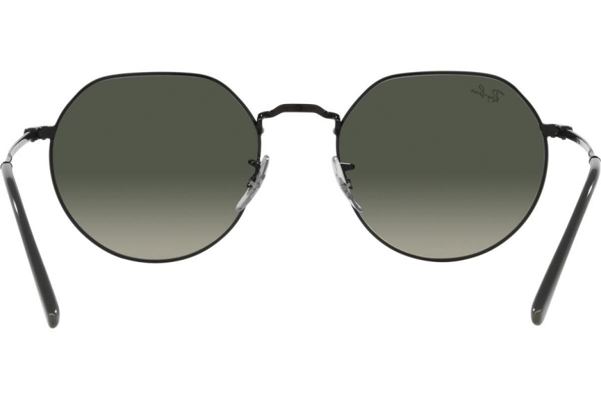 Sluneční brýle Ray-Ban Jack RB3565 002/71 Okrouhlé Černé