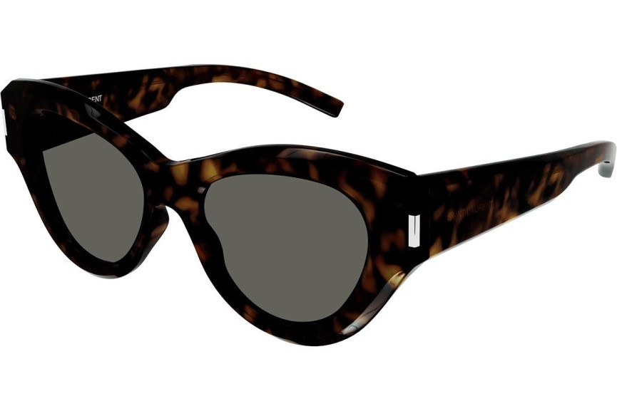 Sluneční brýle Saint Laurent SL506 002 Cat Eye Havana