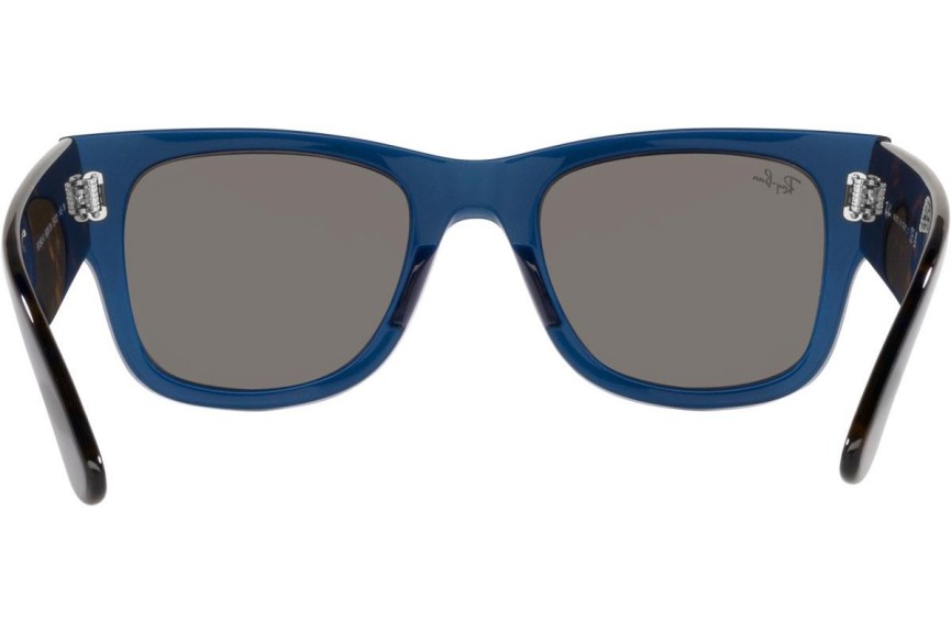 Sluneční brýle Ray-Ban Mega Wayfarer RB0840S 6638O4 Squared Modré