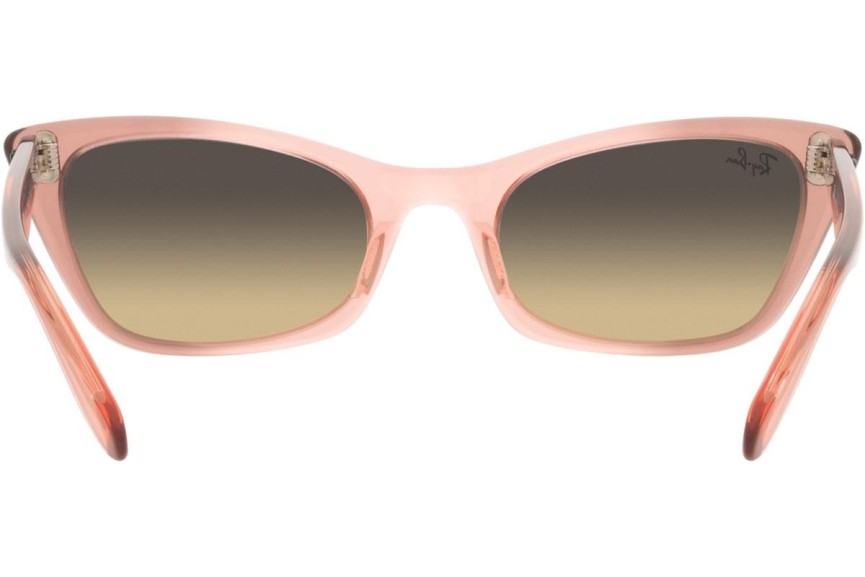 Sluneční brýle Ray-Ban Lady Burbank RB2299 1344BG Cat Eye Růžové