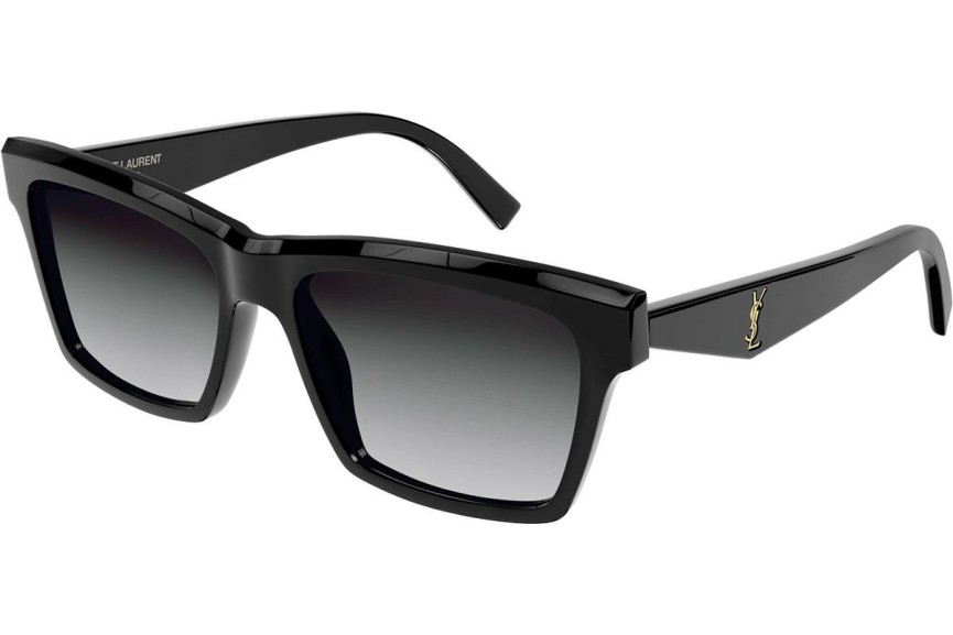 Sluneční brýle Saint Laurent SLM104 001 Squared Černé