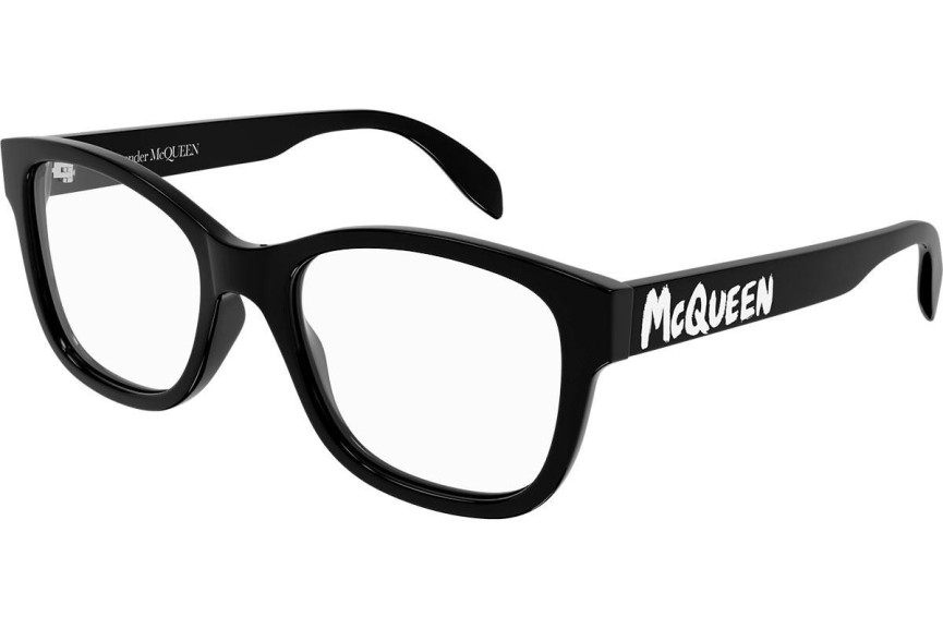 Brýle Alexander McQueen AM0350O 001 Squared Černé