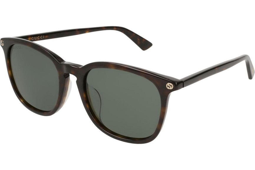 Sluneční brýle Gucci GG0154SA 002 Squared Havana