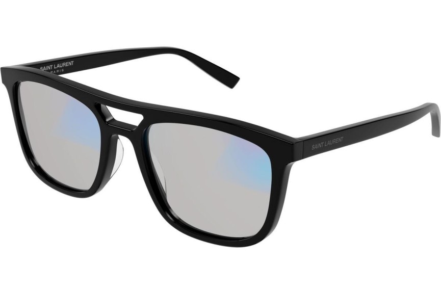 Sluneční brýle Saint Laurent SL455 005 Squared Černé