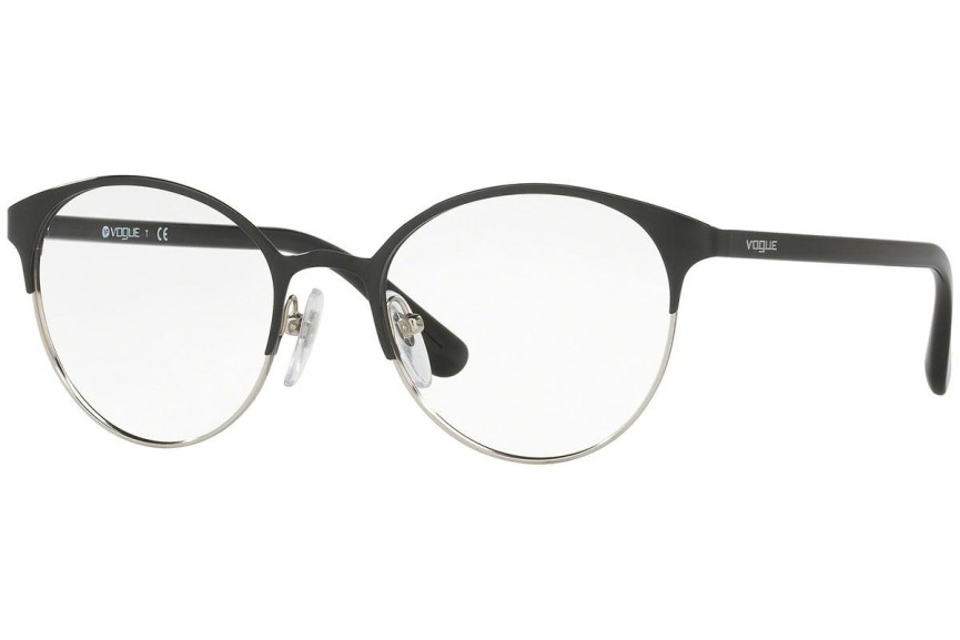 Brýle Vogue Eyewear Light and Shine Collection VO4011 352 Okrouhlé Černé