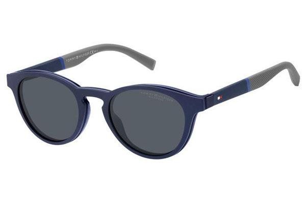 Brýle Tommy Hilfiger TH1902/CS PJP/C3 Polarized Okrouhlé Modré